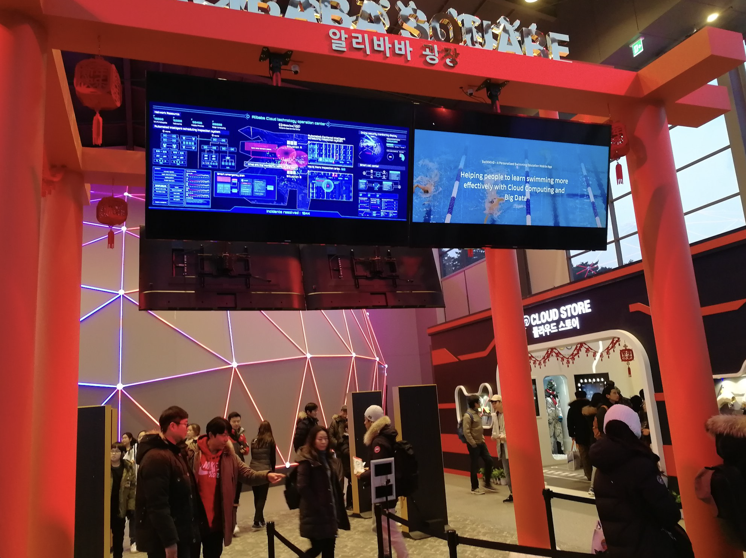 SwiMMinD AI swimming platform showcased during 2018 Winter Olympics in South Korea