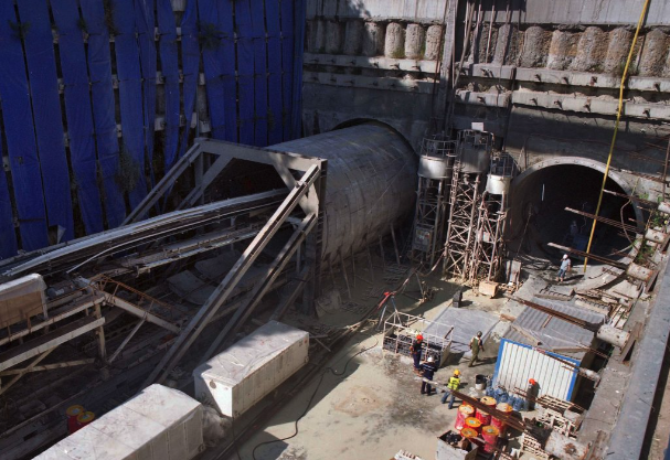 Marmaray Bosphorus railway tunnel infrastructure megaproject in Istanbul supported by Valentin Milkov
